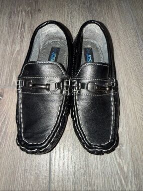 Boys Black Dress Shoes (Loafers) Size 12